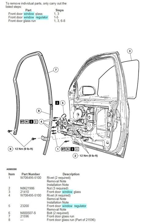 rav4 window motor diagram 
